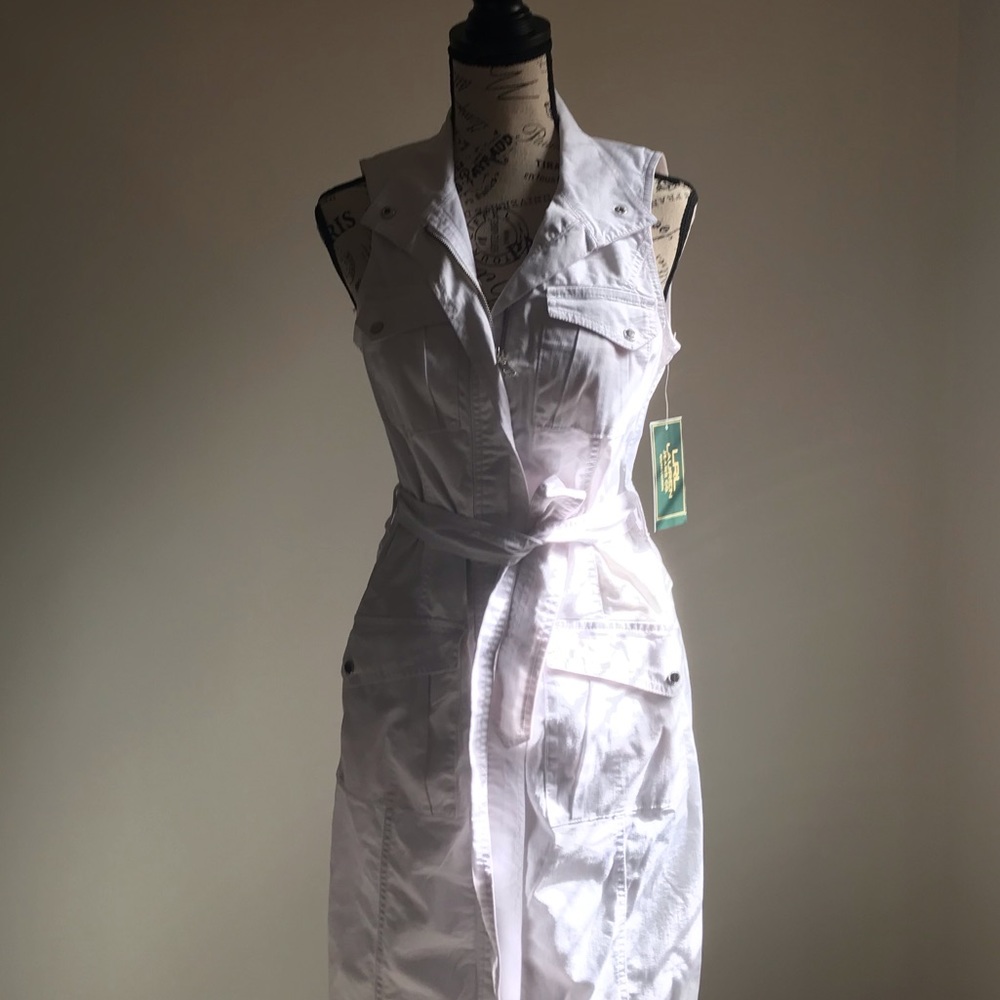 Ralph Lauren dress white cotton